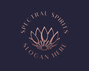 Elegant Lotus Beauty logo design