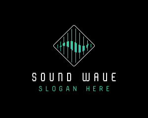 Audio - Soundwave Audio Frequency logo design