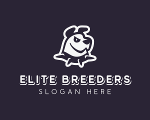 Pet Cartoon Dog logo design