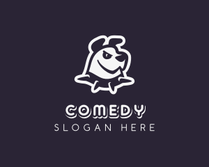 Pet Care - Pet Cartoon Dog logo design