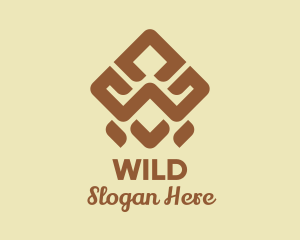 Brown Tribal Pattern Logo