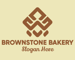 Brown Tribal Pattern logo design