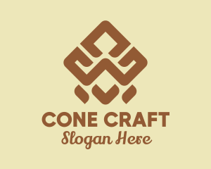 Brown Tribal Pattern logo design