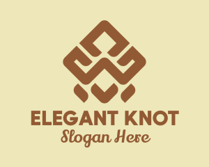 Brown Tribal Pattern logo design