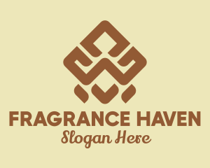 Brown Tribal Pattern logo design