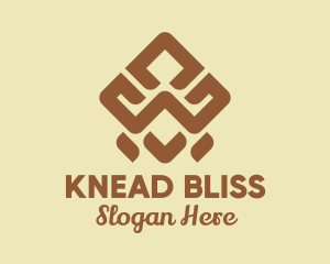 Brown Tribal Pattern logo design