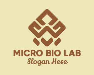 Brown Tribal Pattern logo design