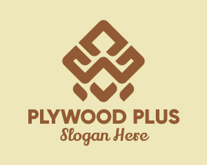 Brown Tribal Pattern logo design