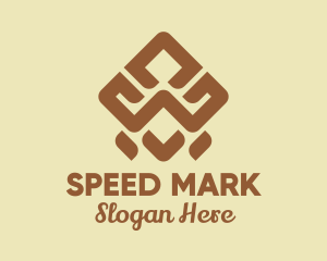 Brown Tribal Pattern logo design