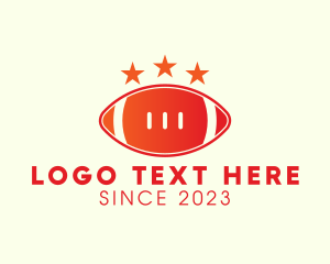 American Football - Football Team All Stars logo design