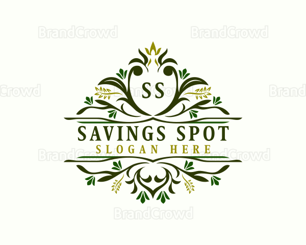 Luxury Floral Boutique Logo