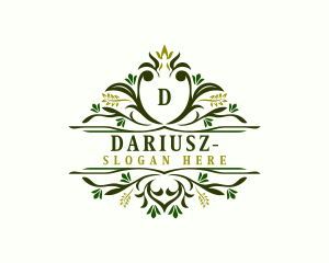 Luxury Floral Boutique Logo