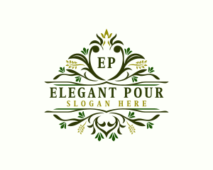 Luxury Floral Boutique logo design