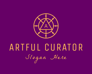 Spiritual Astrological Cosmic logo design