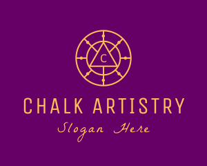 Spiritual Astrological Cosmic logo design