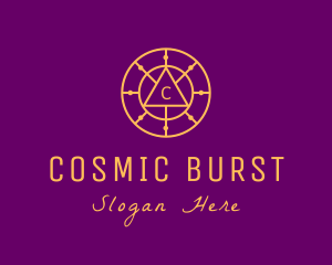 Spiritual Astrological Cosmic logo design