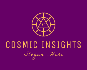 Spiritual Astrological Cosmic logo design