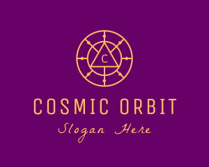 Spiritual Astrological Cosmic logo design