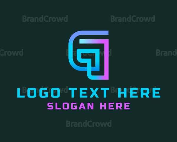 Creative Agency Monoline Letter G Logo