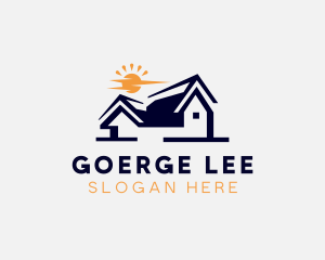 Resort - Housing Property Builder logo design