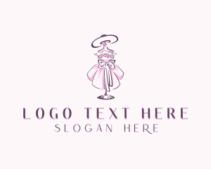 Formal Dress - Fashion Dress Styling logo design