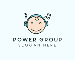Preschool - Baby Toddler Music Headphones logo design
