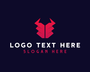 Devil - Devil Bull Horn logo design