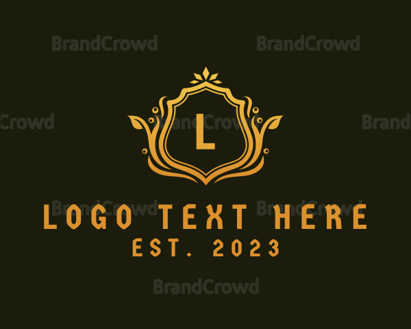 Luxury Shield Regal Ornate Logo