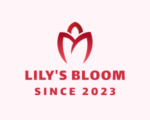 Lily - Floral Tulip Spa logo design