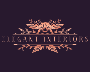 Floral Bouquet Decorative logo design