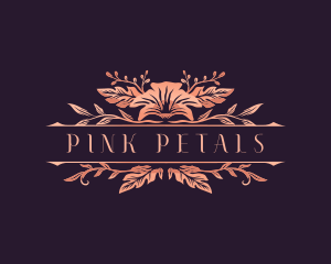 Floral Bouquet Decorative logo design