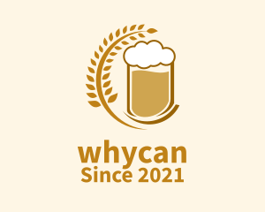 Beer Company - Wheat Craft Beer logo design