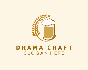 Wheat Craft Beer  logo design