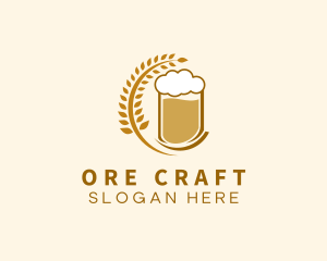 Wheat Craft Beer  logo design