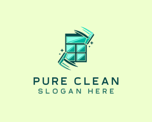 Wiper Cleaning Window logo design