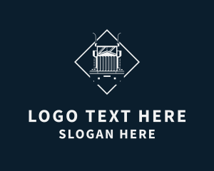 Freight - Truck Mover Delivery logo design