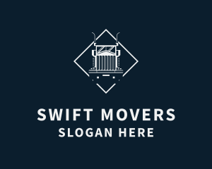 Mover - Truck Mover Delivery logo design