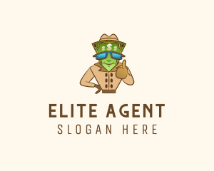 Agent - Dollar Money Agent logo design