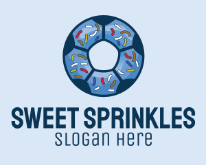 Sprinkles - Sprinkles Donut Dessert logo design