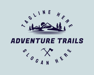 Mountain Trip Camp logo design