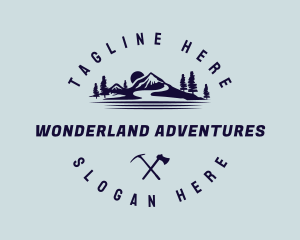 Mountain Trip Camp logo design