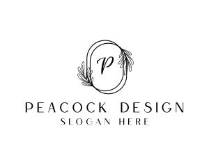 Peacock - Peacock Feather Beauty logo design