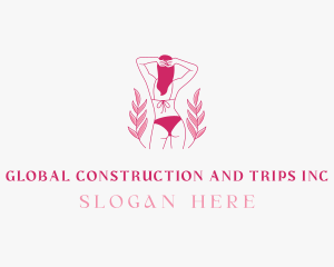 Cosmetics - Bikini Fashion Swimwear logo design