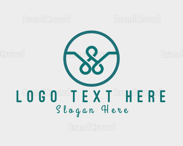 Modern Fashion Knot Logo