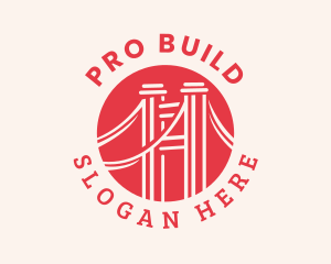 Red Bridge Infrastructure logo design