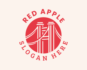 Red - Red Bridge Infrastructure logo design