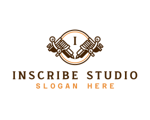 Ink Tattoo Studio logo design