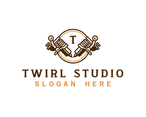 Ink Tattoo Studio logo design