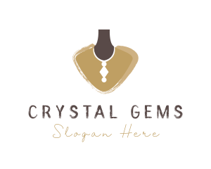 Luxe Necklace Jeweler logo design