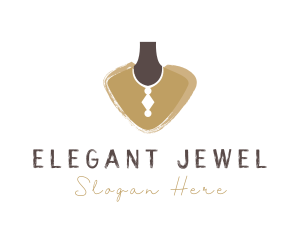 Luxe Necklace Jeweler logo design